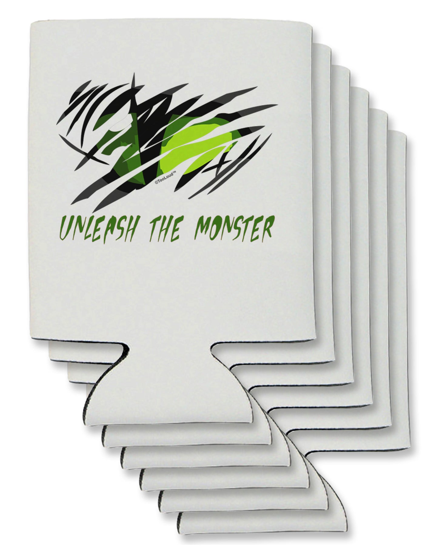 Unleash The Monster Can / Bottle Insulator Coolers-Can Coolie-TooLoud-6-Davson Sales