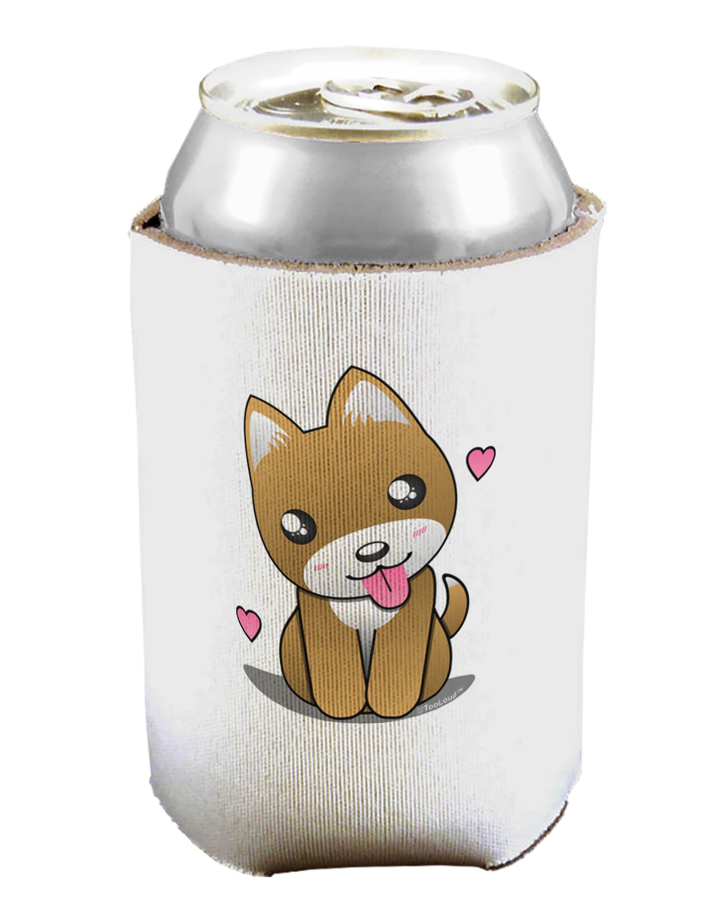 Kawaii Puppy Can / Bottle Insulator Coolers-Can Coolie-TooLoud-1-Davson Sales