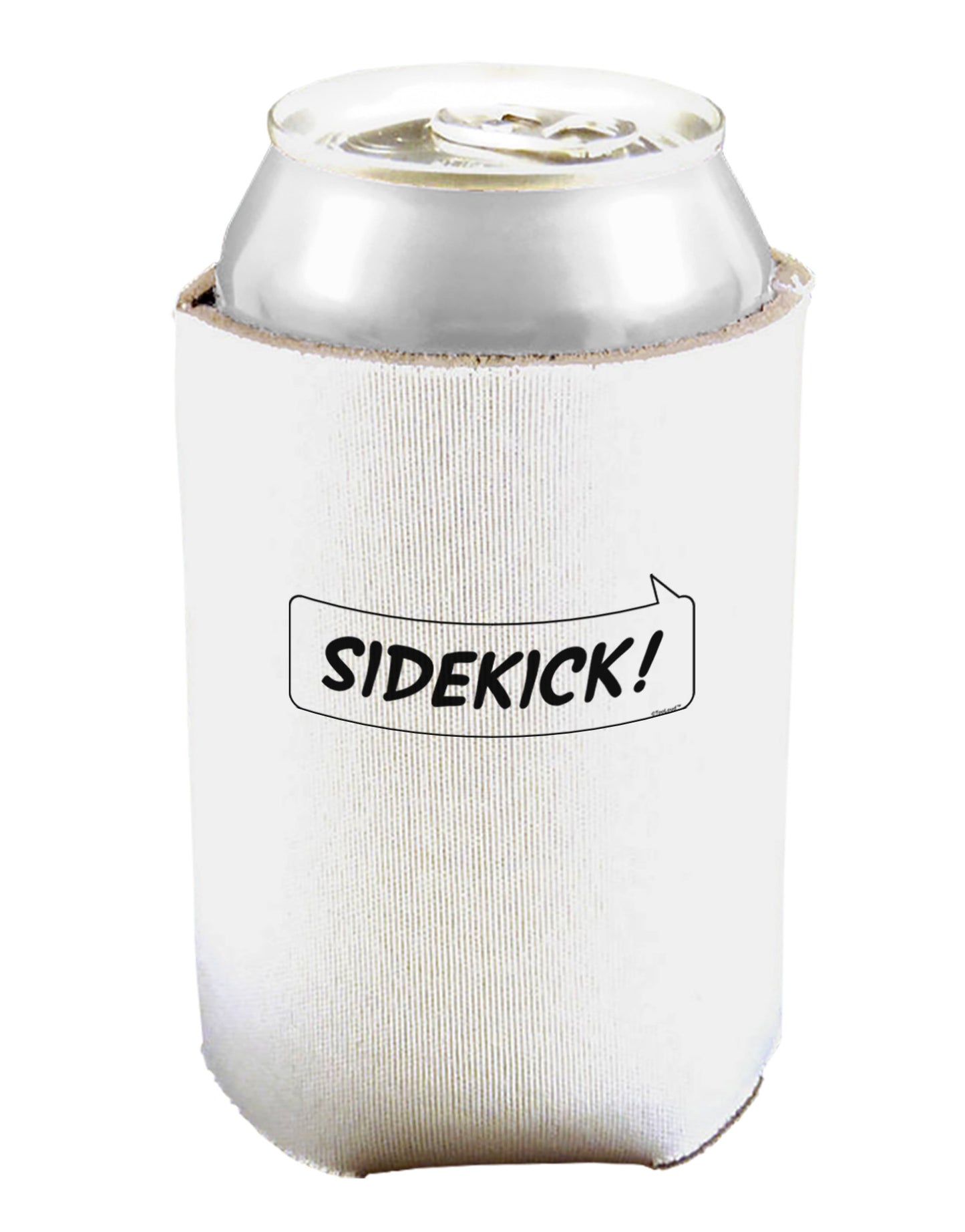 Sidekick Can and Bottle Insulator Cooler-Bottle Insulator-TooLoud-White-Davson Sales