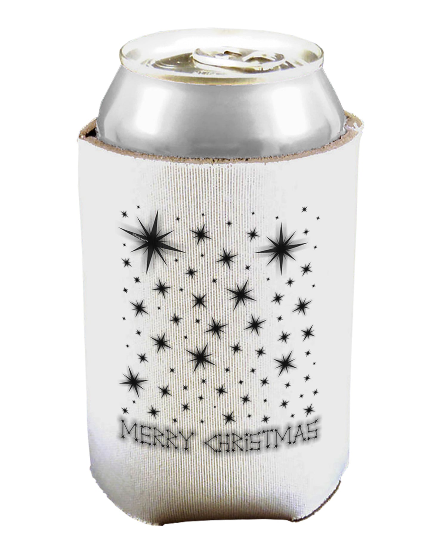 Merry Christmas Shining Night Stars Can / Bottle Insulator Coolers-Can Coolie-TooLoud-1 Piece-Davson Sales