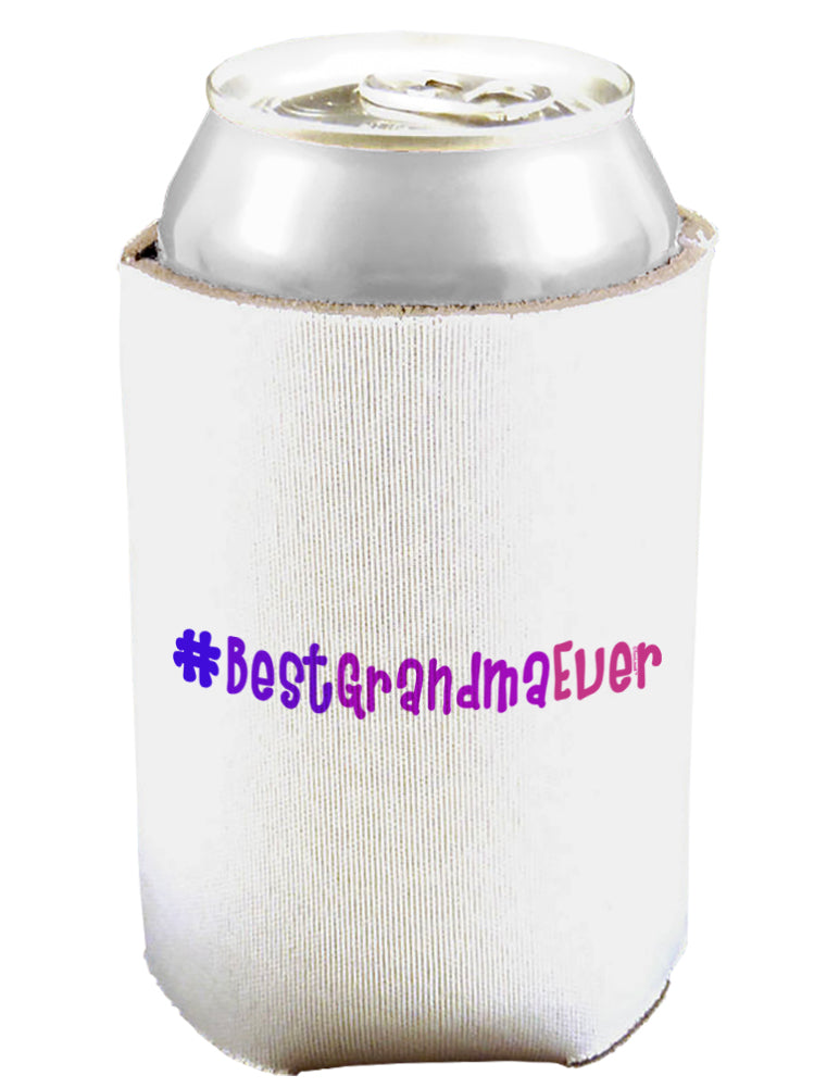 #BestGrandmaEver Can and Bottle Insulator Koozie-Koozie-TooLoud-White-Davson Sales
