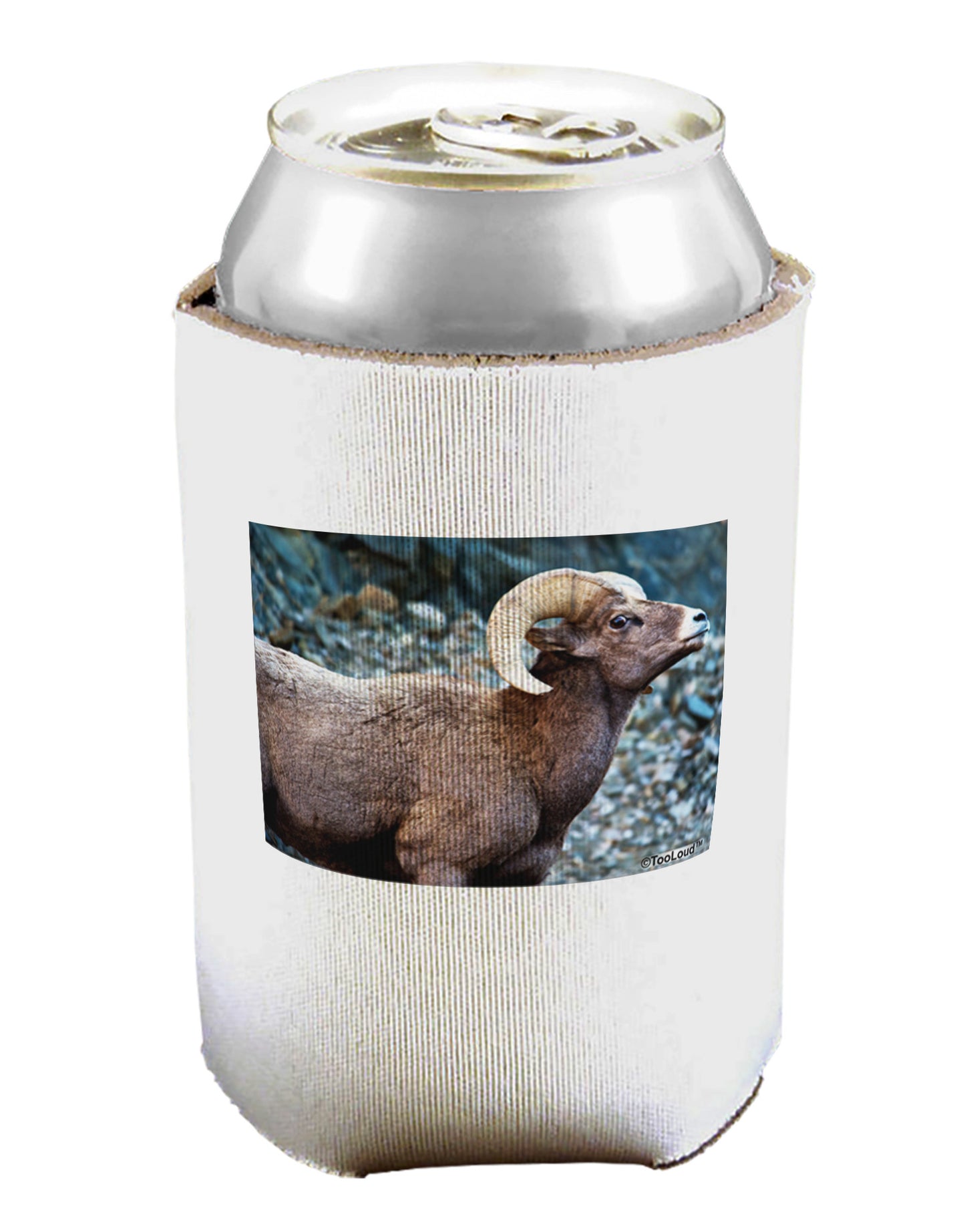 TooLoud Wide Eyed Big Horn Can / Bottle Insulator Coolers-Can Coolie-TooLoud-1-Davson Sales