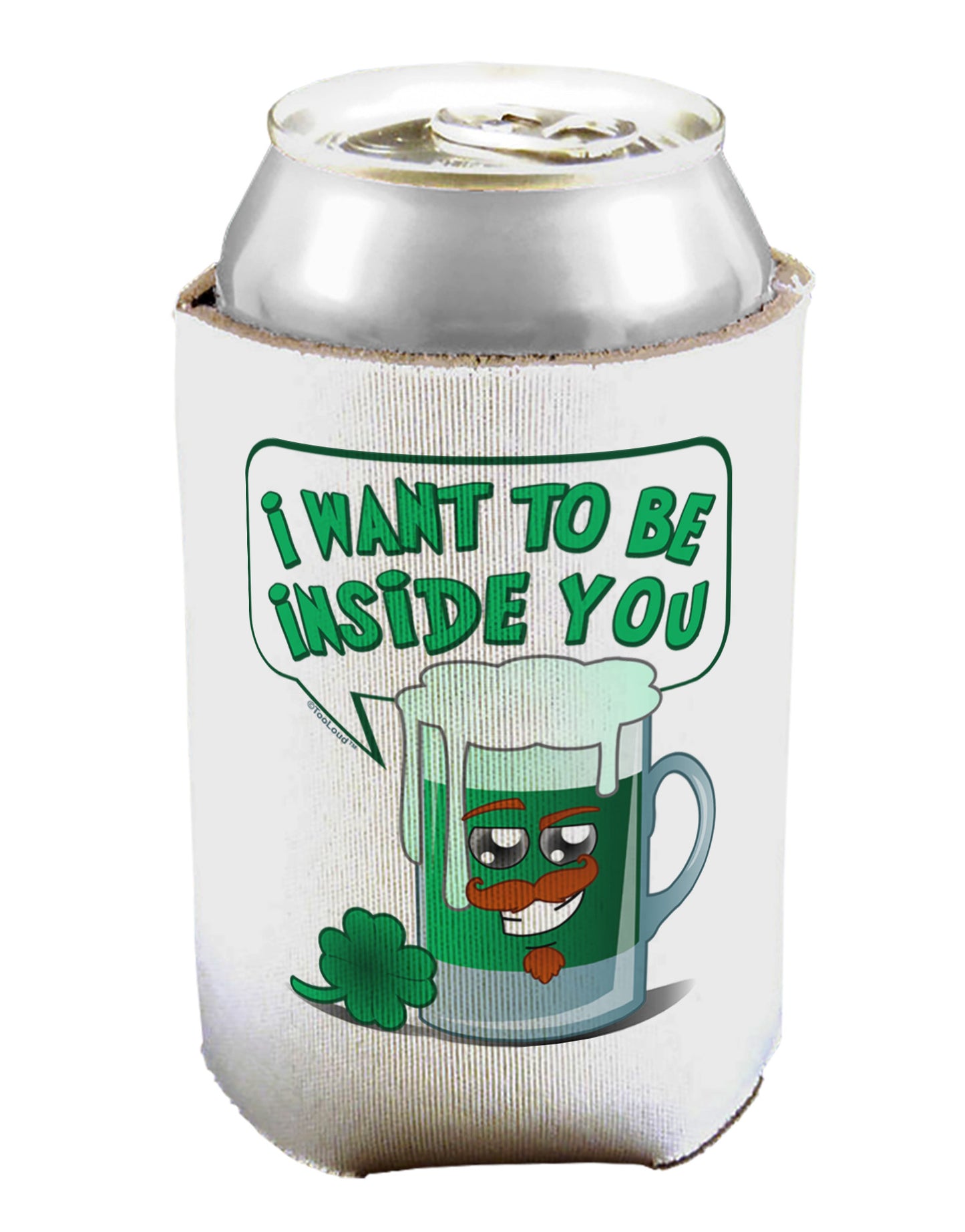 Green Beer - Inside You Can / Bottle Insulator Coolers-Can Coolie-TooLoud-1-Davson Sales