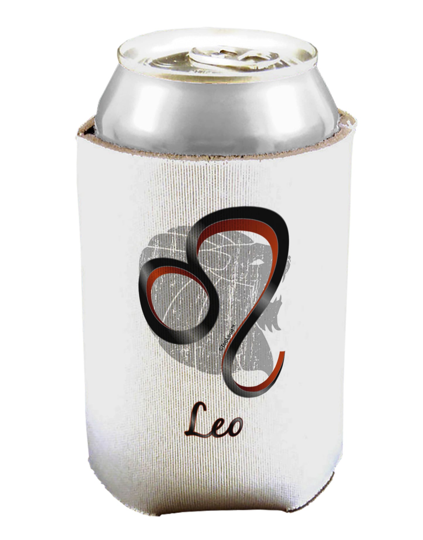 Leo Symbol Can / Bottle Insulator Coolers-Can Coolie-TooLoud-1-Davson Sales