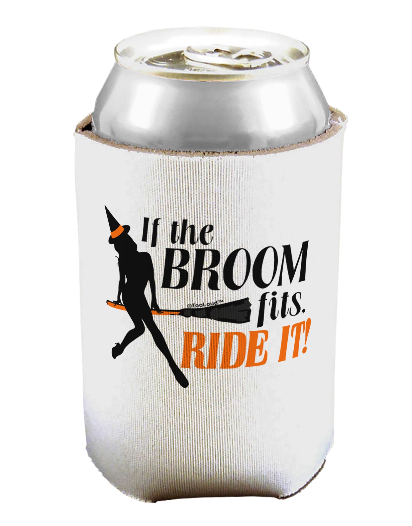 Ride It Orange Can / Bottle Insulator Coolers-Can Coolie-TooLoud-1-Davson Sales