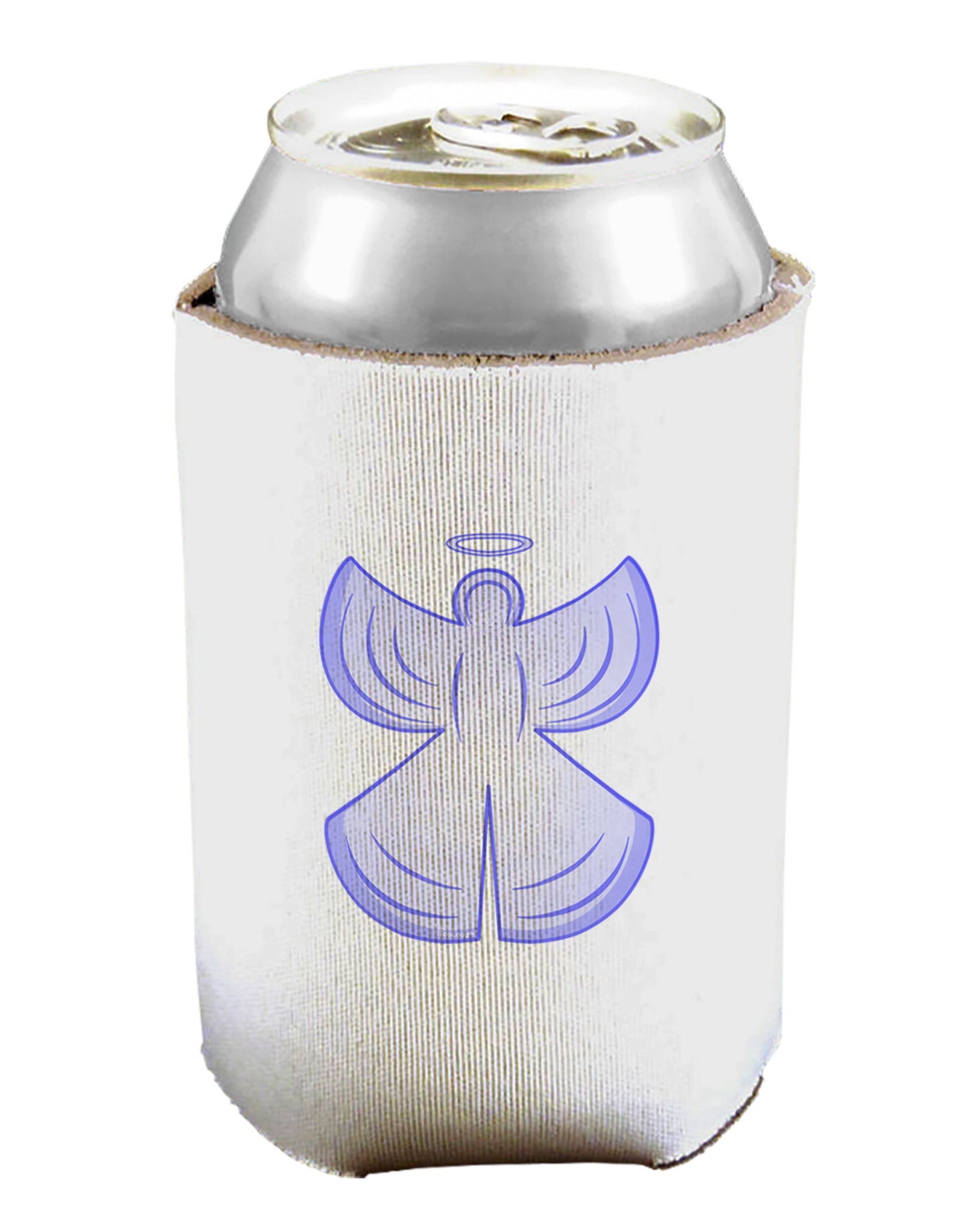 Snow Angel Design - Winter Can / Bottle Insulator Coolers-Can Coolie-TooLoud-1-Davson Sales