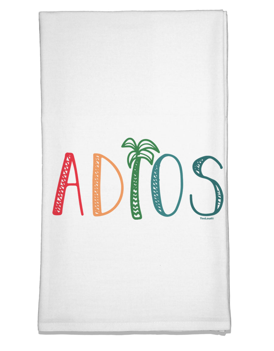 Adios Flour Sack Dish Towel-Flour Sack Dish Towel-TooLoud-Davson Sales
