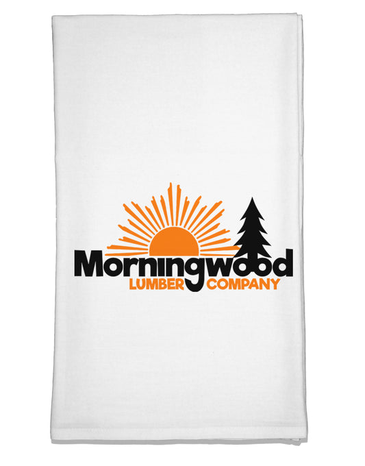 Morningwood Company Funny Flour Sack Dish Towel by TooLoud-Flour Sack Dish Towel-TooLoud-White-Davson Sales
