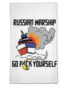Russian Warship go F Yourself Flour Sack Dish Towel-Flour Sack Dish Towel-TooLoud-Davson Sales