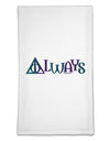 Always Magic Symbol Flour Sack Dish Towel by TooLoud-Flour Sack Dish Towel-TooLoud-White-Davson Sales