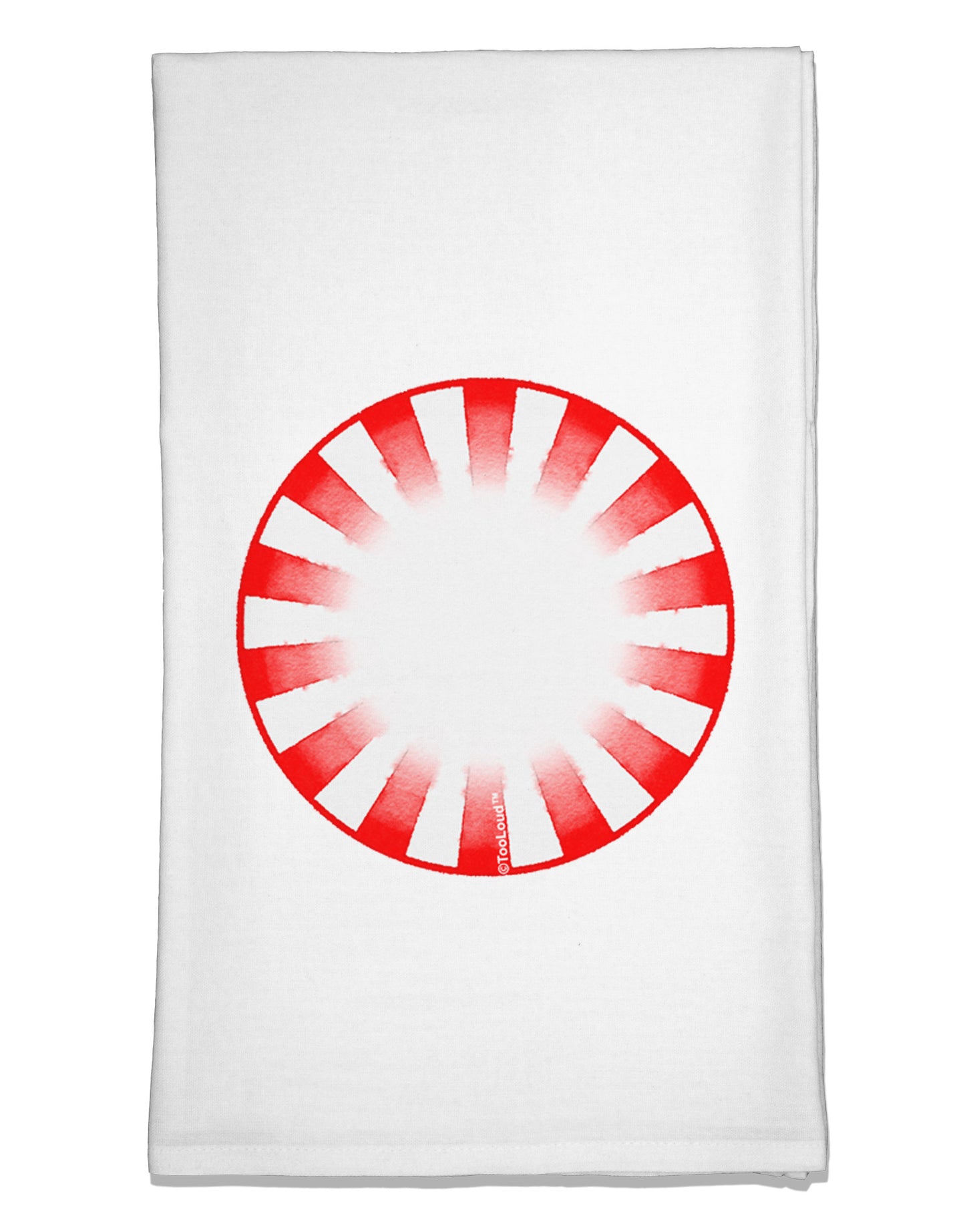 Watercolor Peppermint Flour Sack Dish Towels-Flour Sack Dish Towel-TooLoud-White-Davson Sales