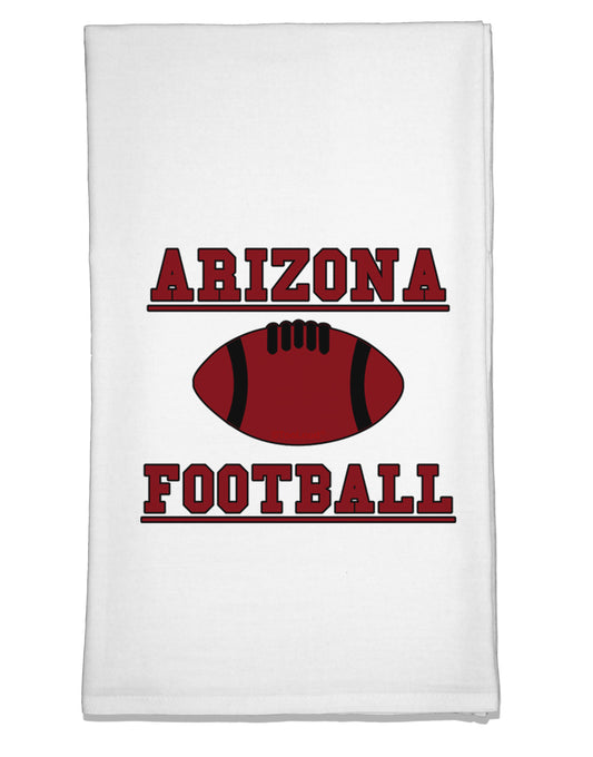 Arizona Football Flour Sack Dish Towel by TooLoud-Flour Sack Dish Towel-TooLoud-White-Davson Sales