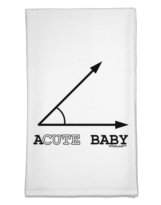Acute Baby Flour Sack Dish Towels-Flour Sack Dish Towel-TooLoud-White-Davson Sales
