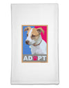 Adopt Cute Puppy Cat Adoption Flour Sack Dish Towel-Flour Sack Dish Towel-TooLoud-White-Davson Sales