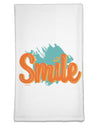 Smile Flour Sack Dish Towel-Flour Sack Dish Towel-TooLoud-Davson Sales