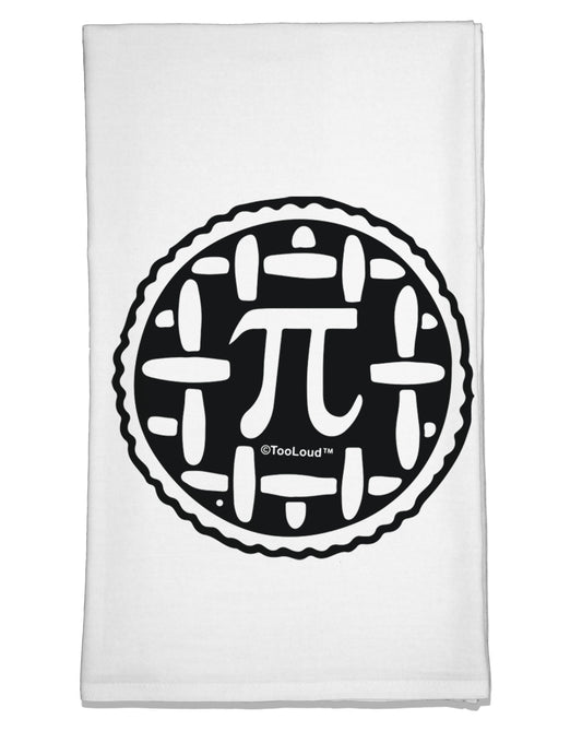 Pi Pie Flour Sack Dish Towel-Flour Sack Dish Towel-TooLoud-Davson Sales