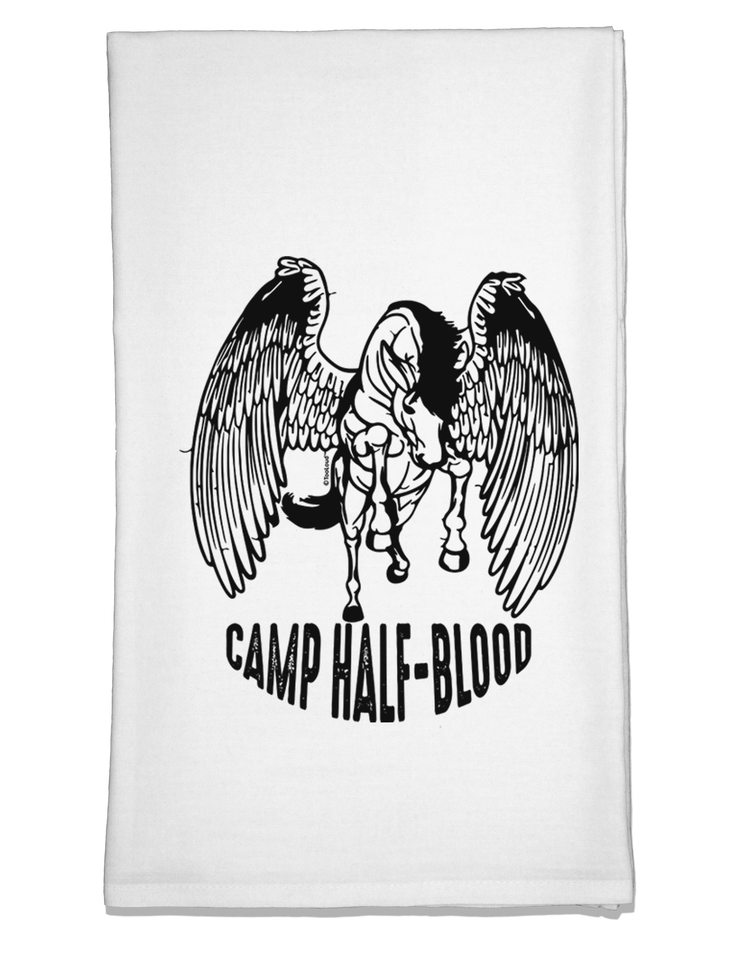 Camp Half-Blood Pegasus Flour Sack Dish Towel-Flour Sack Dish Towel-TooLoud-Davson Sales
