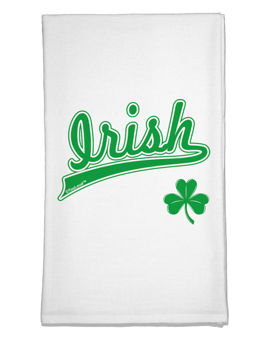 Irish Jersey Flour Sack Dish Towel-Flour Sack Dish Towel-TooLoud-White-Davson Sales