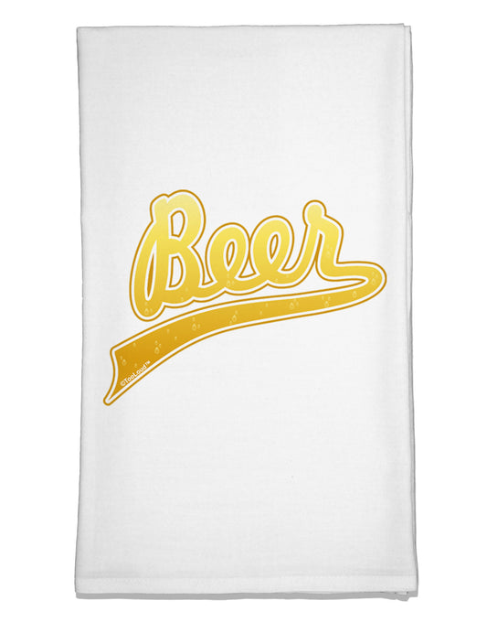 Beer Jersey Flour Sack Dish Towel-Flour Sack Dish Towel-TooLoud-White-Davson Sales