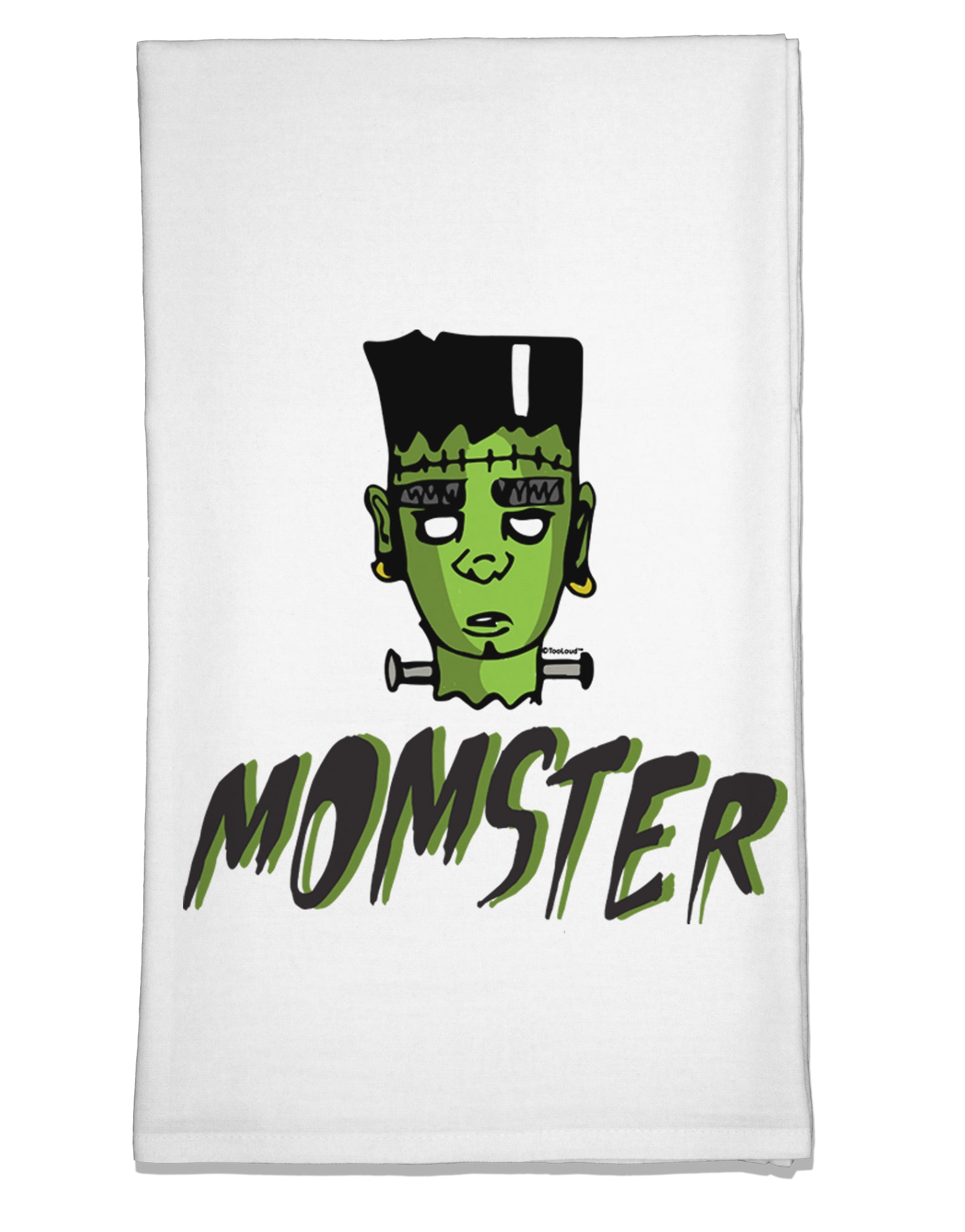 Momster Frankenstein Flour Sack Dish Towel-Flour Sack Dish Towel-TooLoud-Davson Sales