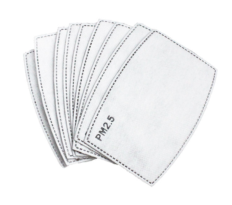 Pm2.5 Activated Carbon Filters 10 Pack-face mask-Any Mask-Davson Sales