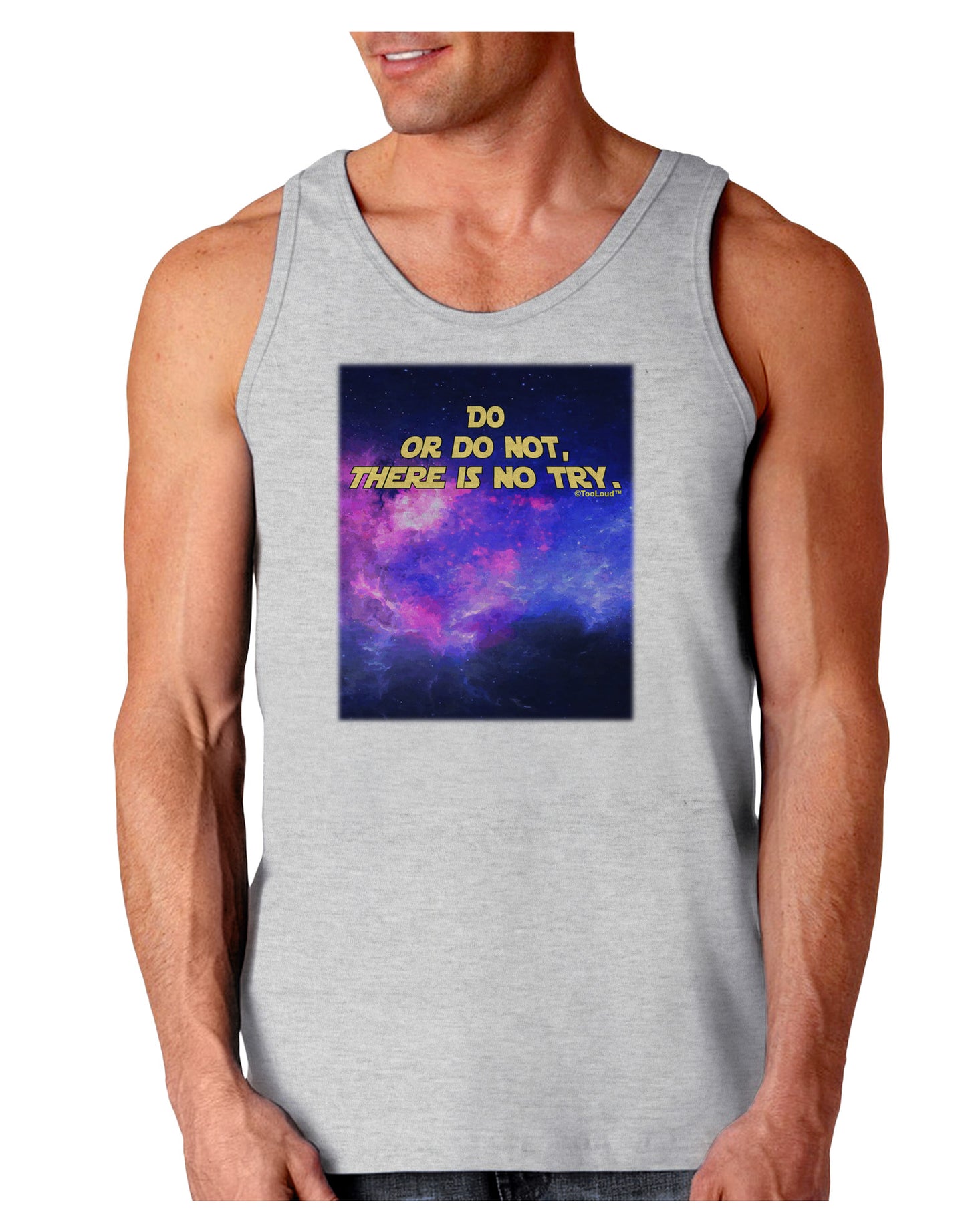 Do or Do Not Loose Tank Top-Loose Tank Top-TooLoud-AshGray-Small-Davson Sales