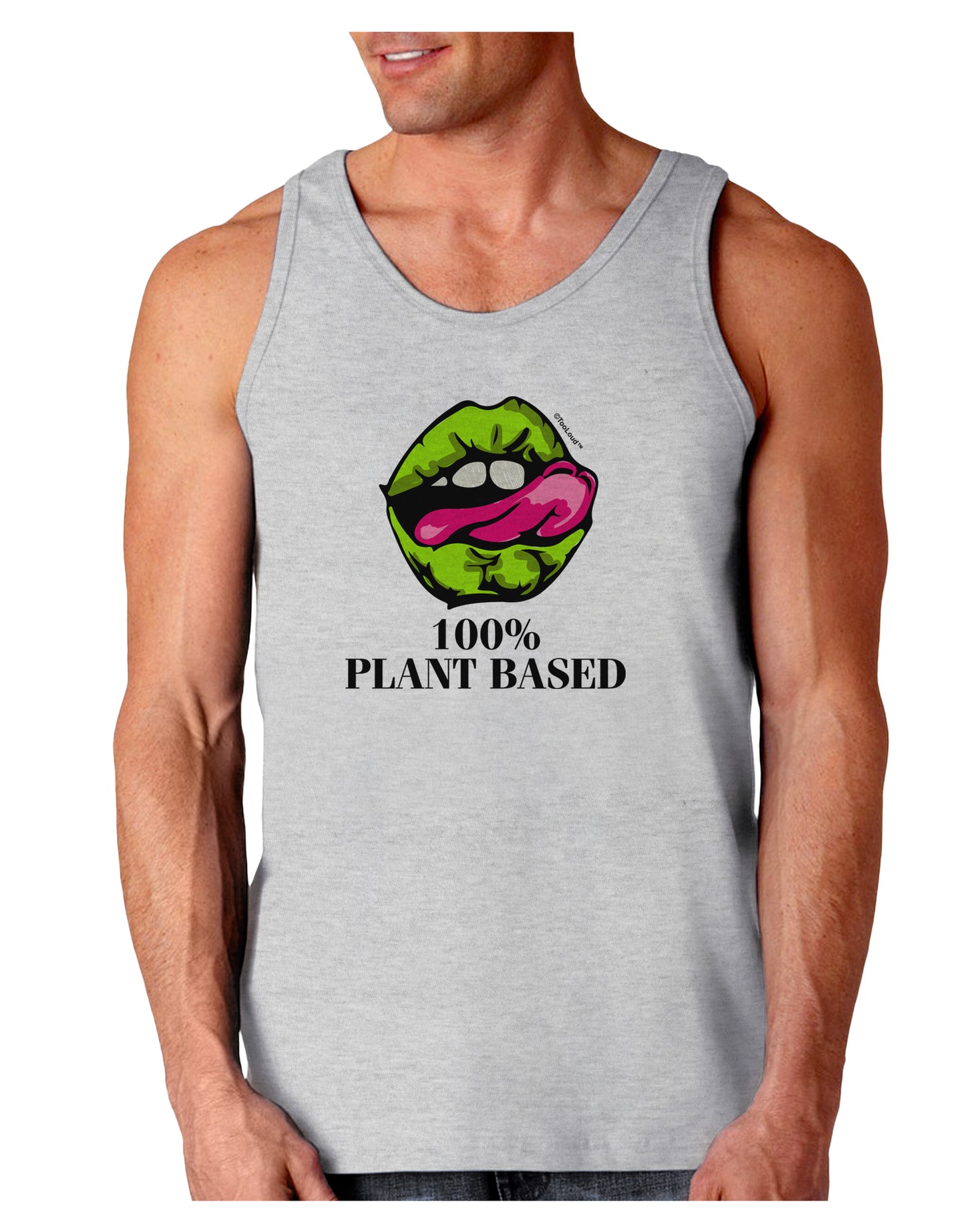 Plant Based Loose Tank Top-Mens-LooseTanktops-TooLoud-AshGray-Small-Davson Sales