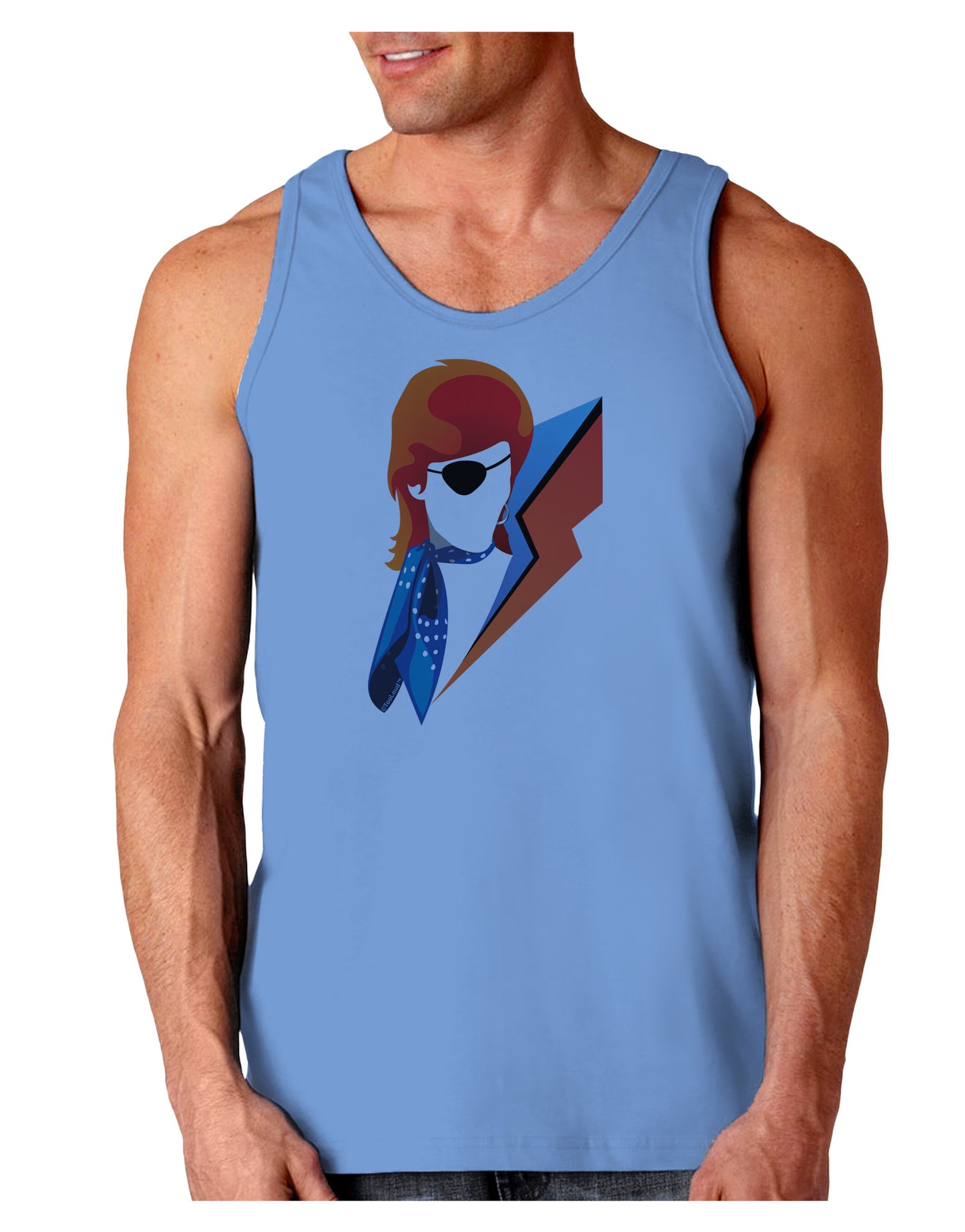 The Glam Rebel Loose Tank Top-Loose Tank Top-TooLoud-CarolinaBlue-Small-Davson Sales