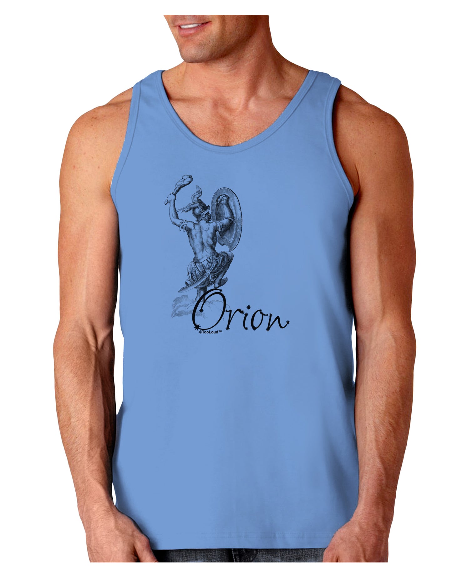 Orion Illustration Loose Tank Top-Loose Tank Top-TooLoud-CarolinaBlue-Small-Davson Sales