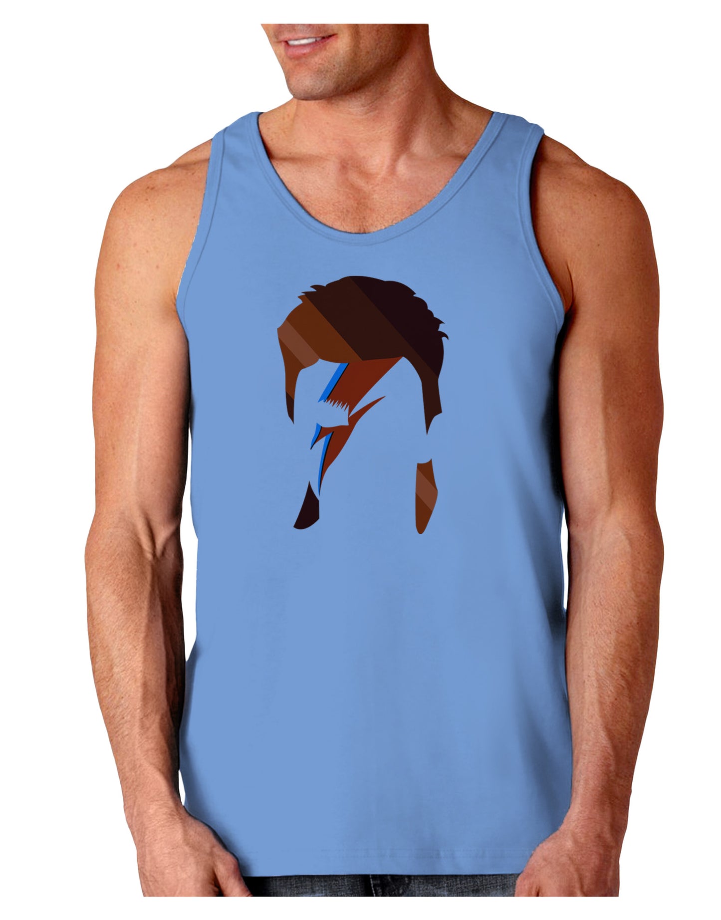 Star Man Loose Tank Top by-Loose Tank Top-TooLoud-CarolinaBlue-Small-Davson Sales