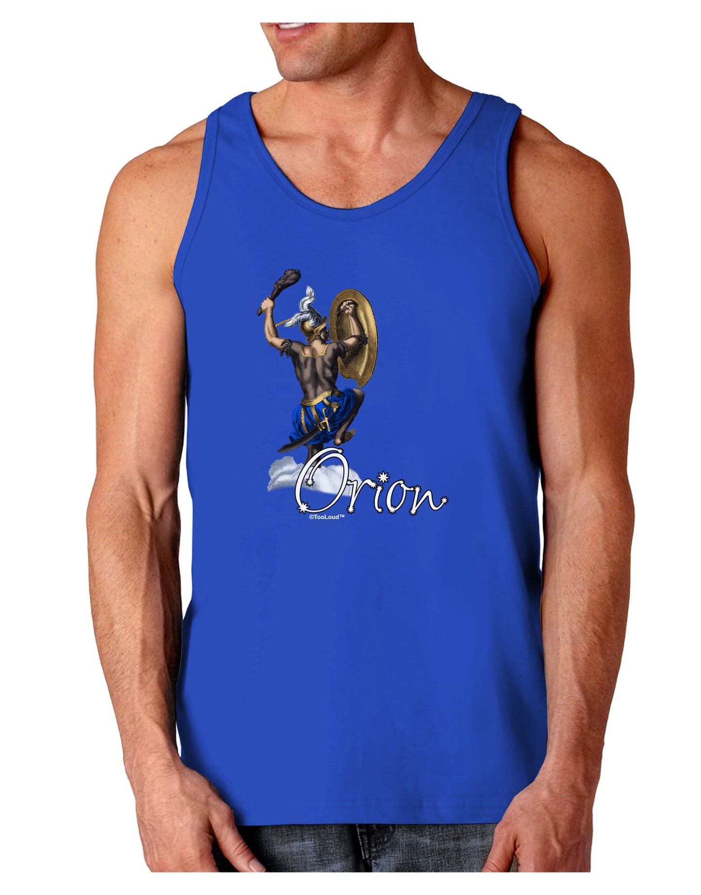 Orion Color Illustration Dark Loose Tank Top-Mens Loose Tank Top-TooLoud-Royal Blue-Small-Davson Sales
