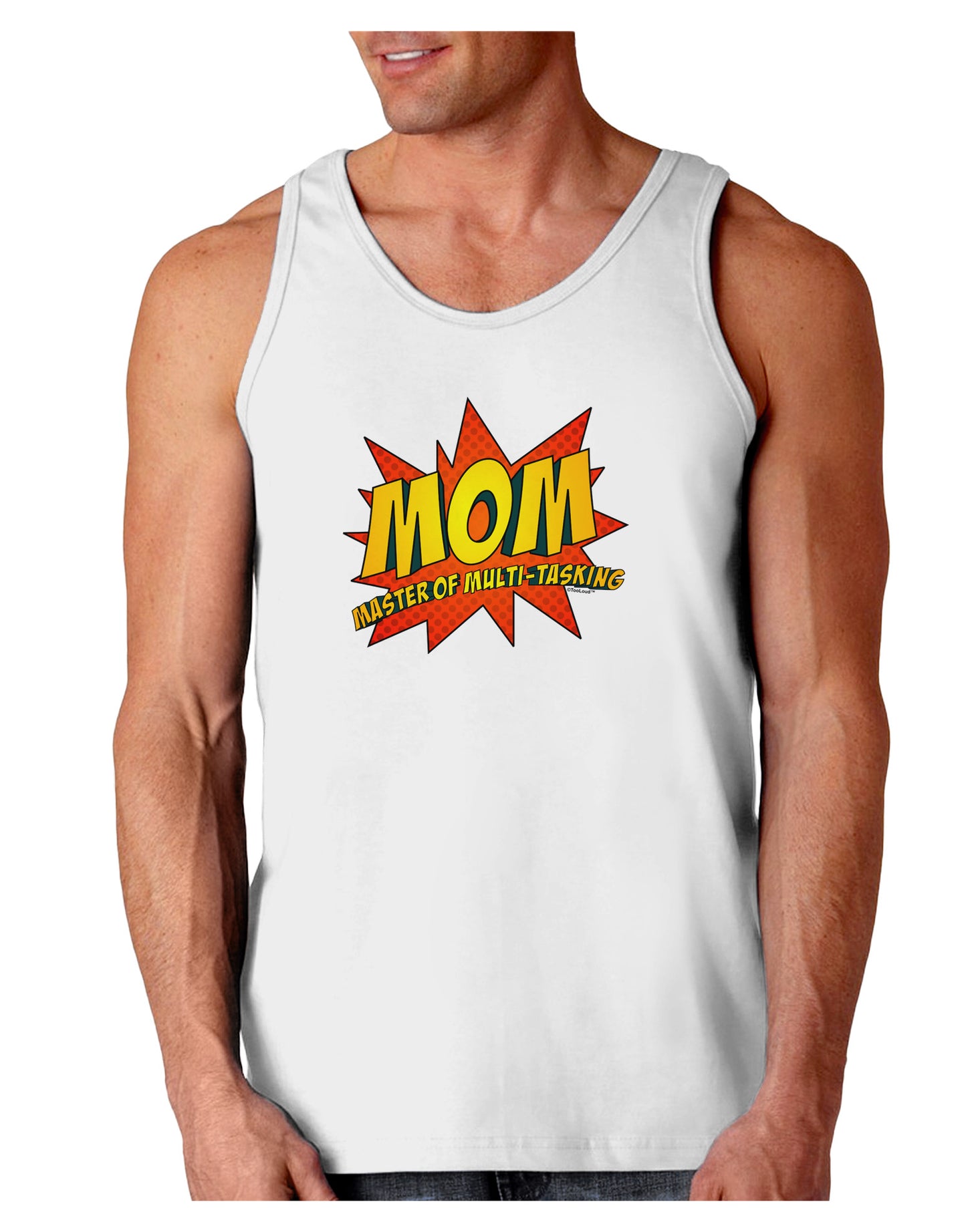 Mom Master Of Multi-tasking Loose Tank Top-Loose Tank Top-TooLoud-White-Small-Davson Sales