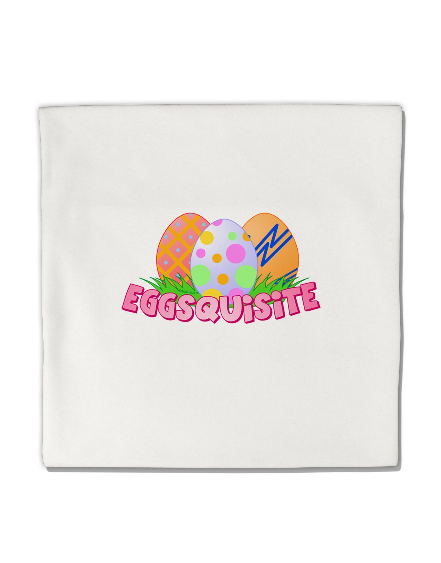 Eggsquisite Micro Fleece 14"x14" Pillow Sham by TooLoud-Pillow Sham-TooLoud-White-Davson Sales