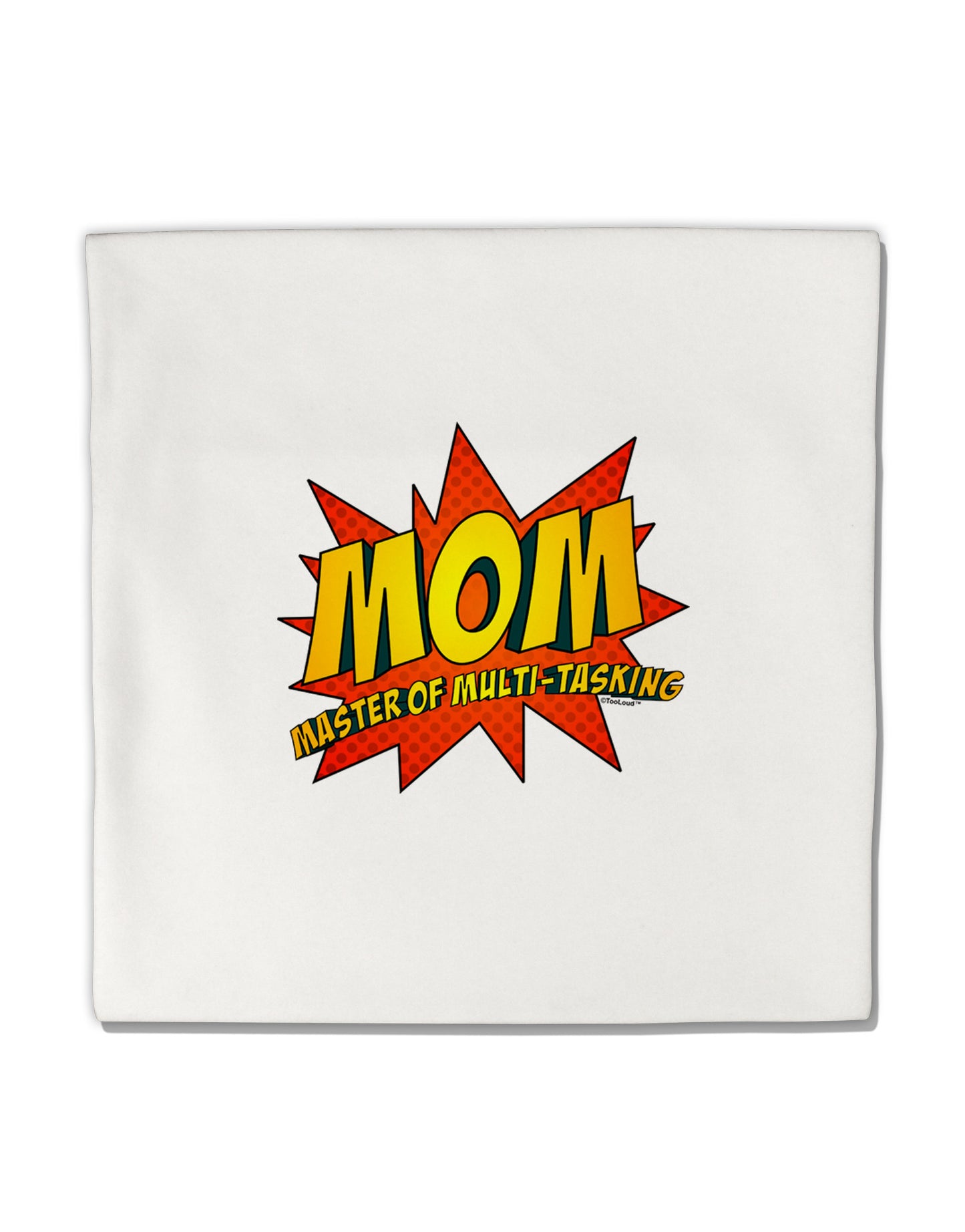 Mom Master Of Multi-tasking Micro Fleece 14"x14" Pillow Sham-Pillow Sham-TooLoud-White-Davson Sales