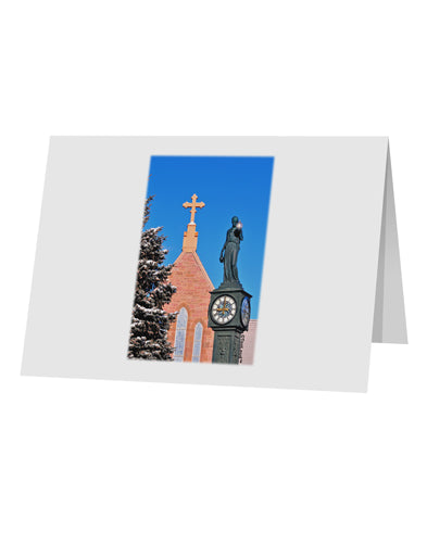 Manitou Springs Colorado 10 Pack of 5x7" Top Fold Blank Greeting Cards by TooLoud-Greeting Cards-TooLoud-White-Davson Sales