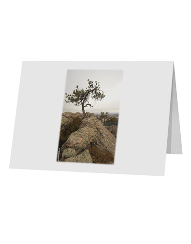 Stone Tree Colorado 10 Pack of 5x7" Top Fold Blank Greeting Cards by TooLoud-Greeting Cards-TooLoud-White-Davson Sales
