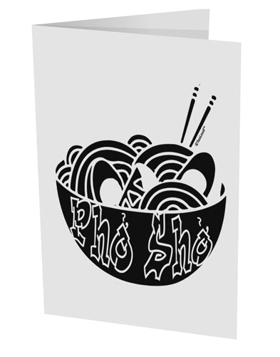 TooLoud Pho Sho 10 Pack of 5x7 Inch Side Fold Blank Greeting Cards-Greeting Cards-TooLoud-Davson Sales