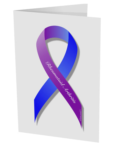 TooLoud Rheumatoid Arthritis 10 Pack of 5x7 Inch Side Fold Blank Greeting Cards-Greeting Cards-TooLoud-Davson Sales