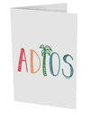 TooLoud Adios 10 Pack of 5x7 Inch Side Fold Blank Greeting Cards-Greeting Cards-TooLoud-Davson Sales
