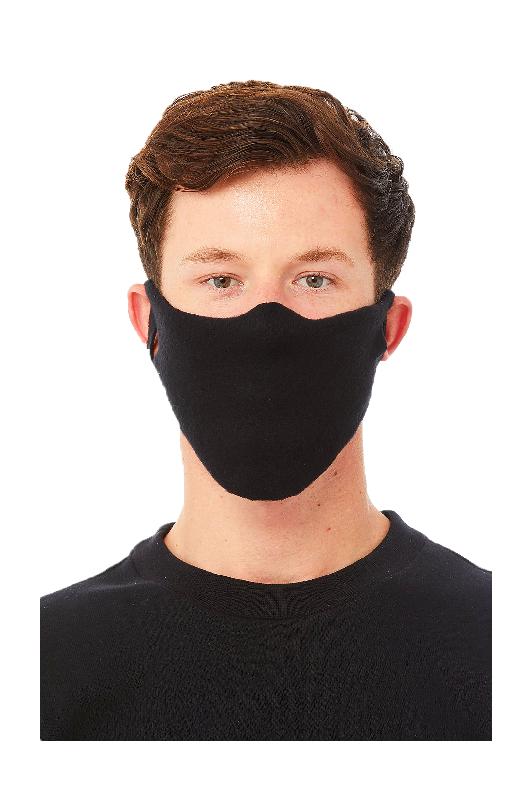 Guard Fleece Fabric Face Mask PACK OF 10 Face Covers-face mask-AnyMask.com-Black-In stock-10-Pack-Davson Sales