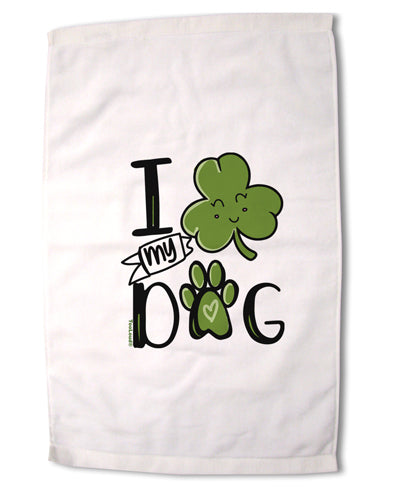 I Shamrock my Dog Premium Cotton Sport Towel 16 x 22 Inch-Sport Towel-TooLoud-Davson Sales