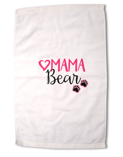 Mama Bear Paws Premium Cotton Sport Towel 16 x 22 Inch-Sport Towel-TooLoud-16x25"-Davson Sales
