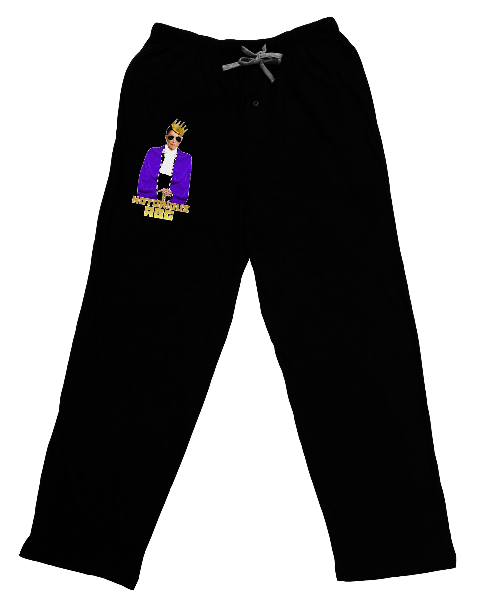 Notorious RBG Adult Lounge Pants by TooLoud-Lounge Pants-TooLoud-Black-Small-Davson Sales