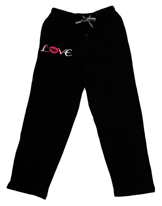 Love Kiss Adult Lounge Pants-Lounge Pants-TooLoud-Black-Small-Davson Sales