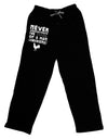 A Man With Chickens Adult Lounge Pants-Lounge Pants-TooLoud-Black-Small-Davson Sales