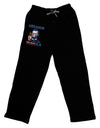 Abraham Drinkoln with Text Adult Lounge Pants-Lounge Pants-TooLoud-Black-Small-Davson Sales