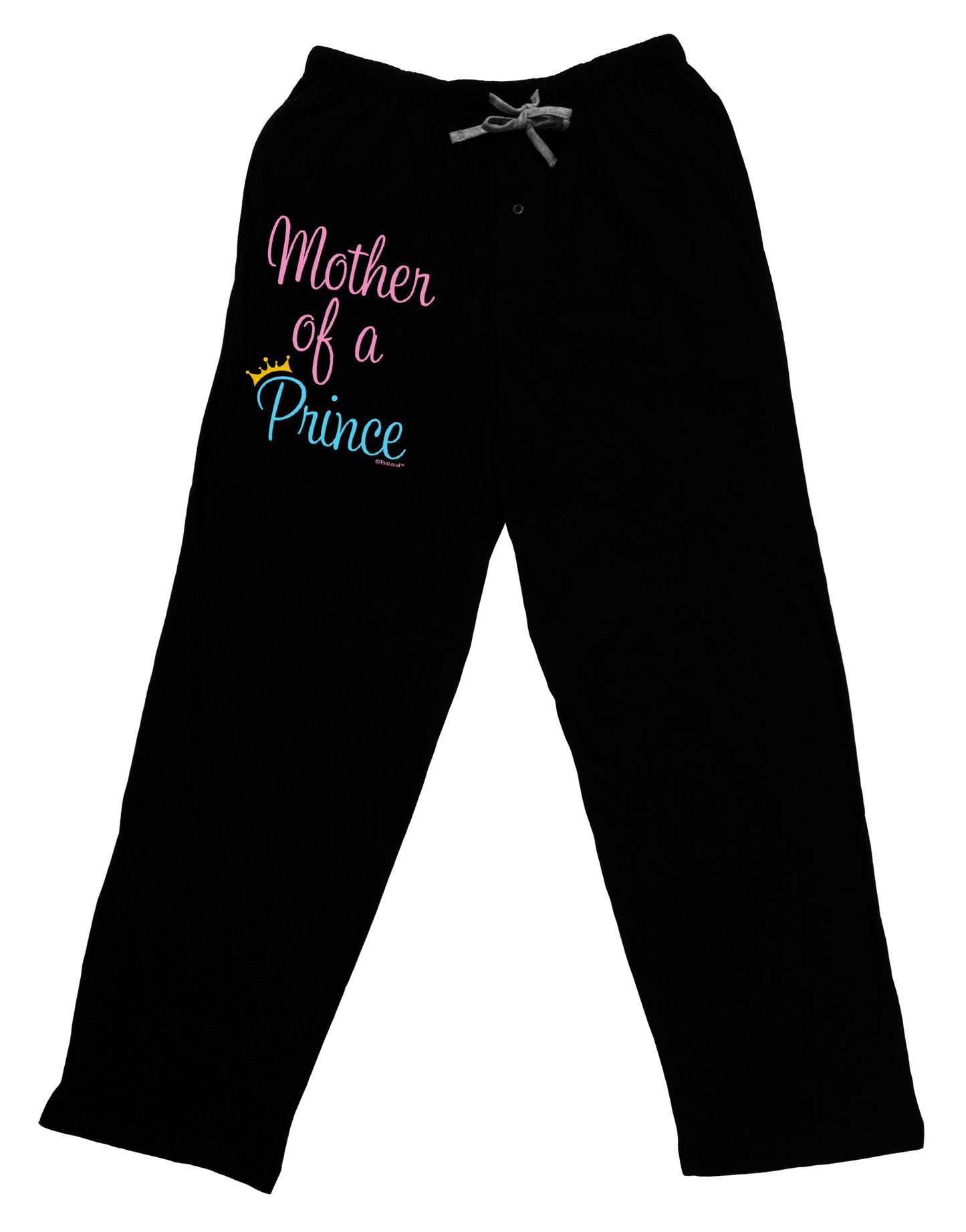 Mother of a Prince - Matching Mom and Son Design Adult Lounge Pants by TooLoud-Lounge Pants-TooLoud-Black-Small-Davson Sales