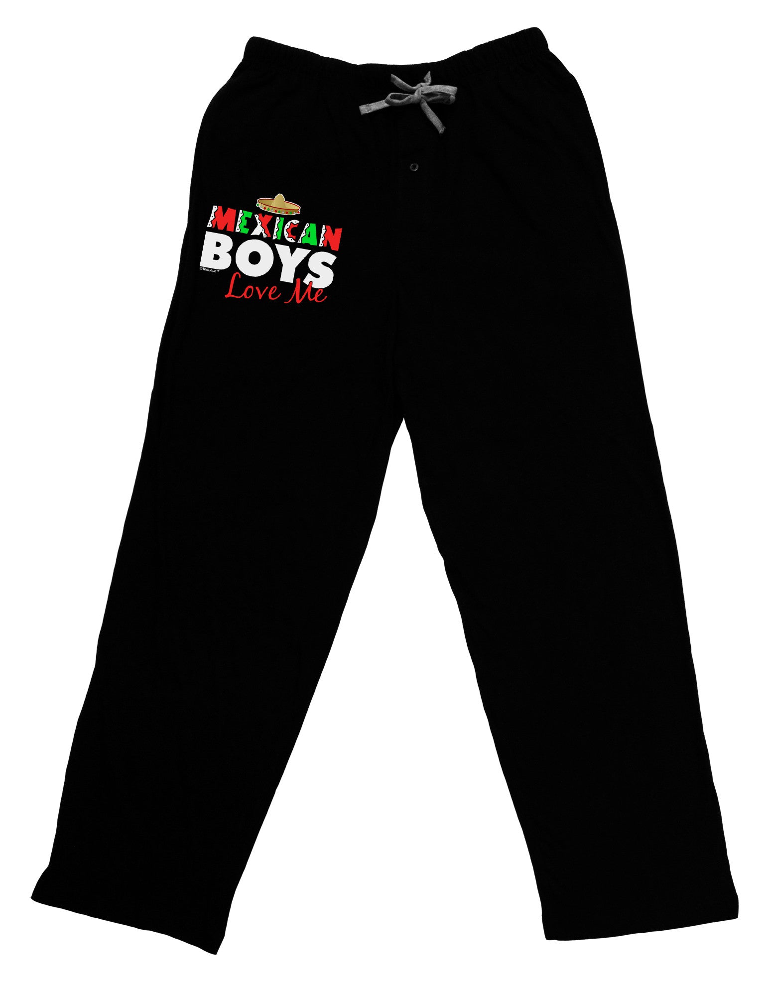 Mexican Boys Love Me Adult Lounge Pants-Lounge Pants-TooLoud-Black-Small-Davson Sales