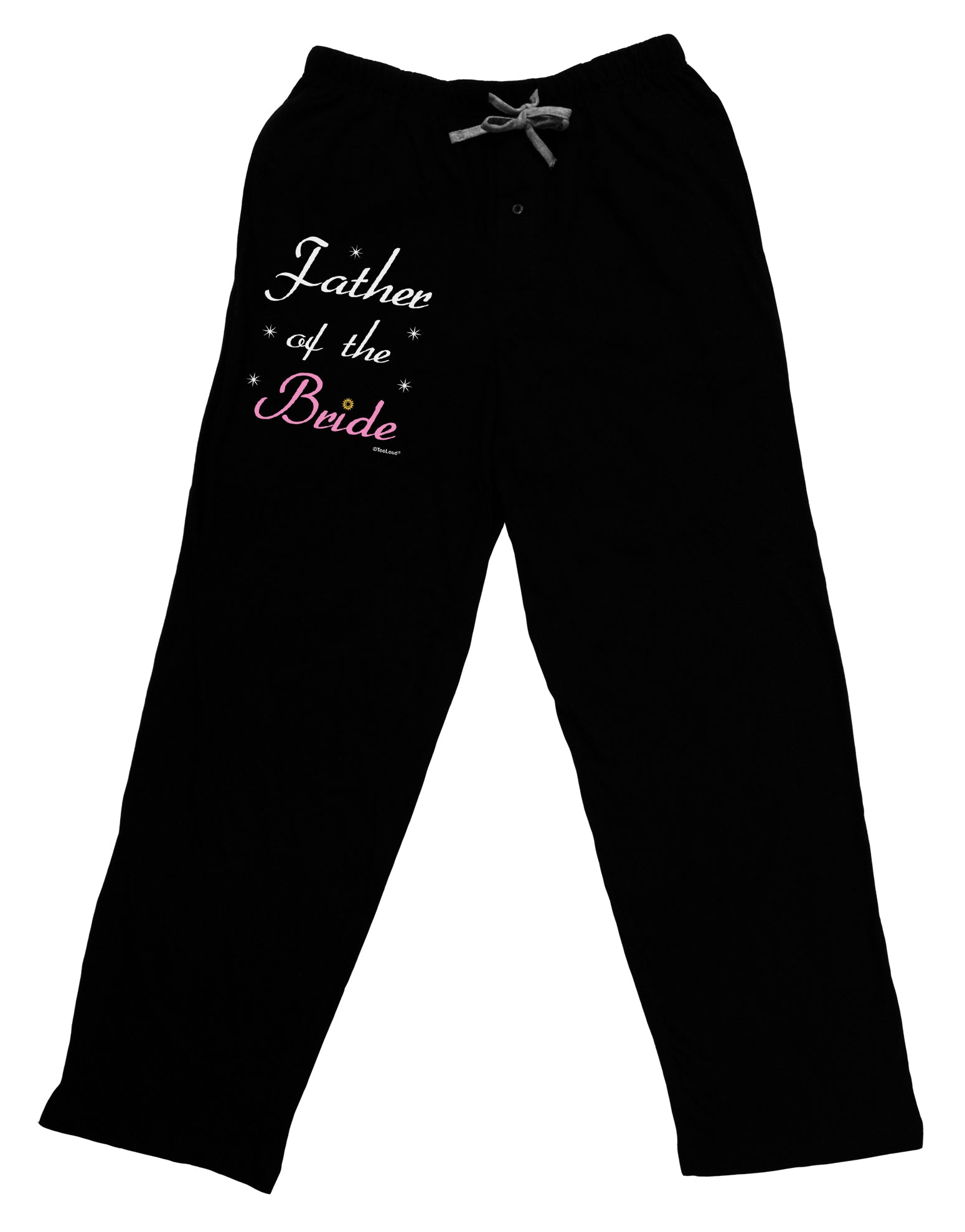 Father of the Bride wedding Adult Lounge Pants by TooLoud-Lounge Pants-TooLoud-Black-Small-Davson Sales