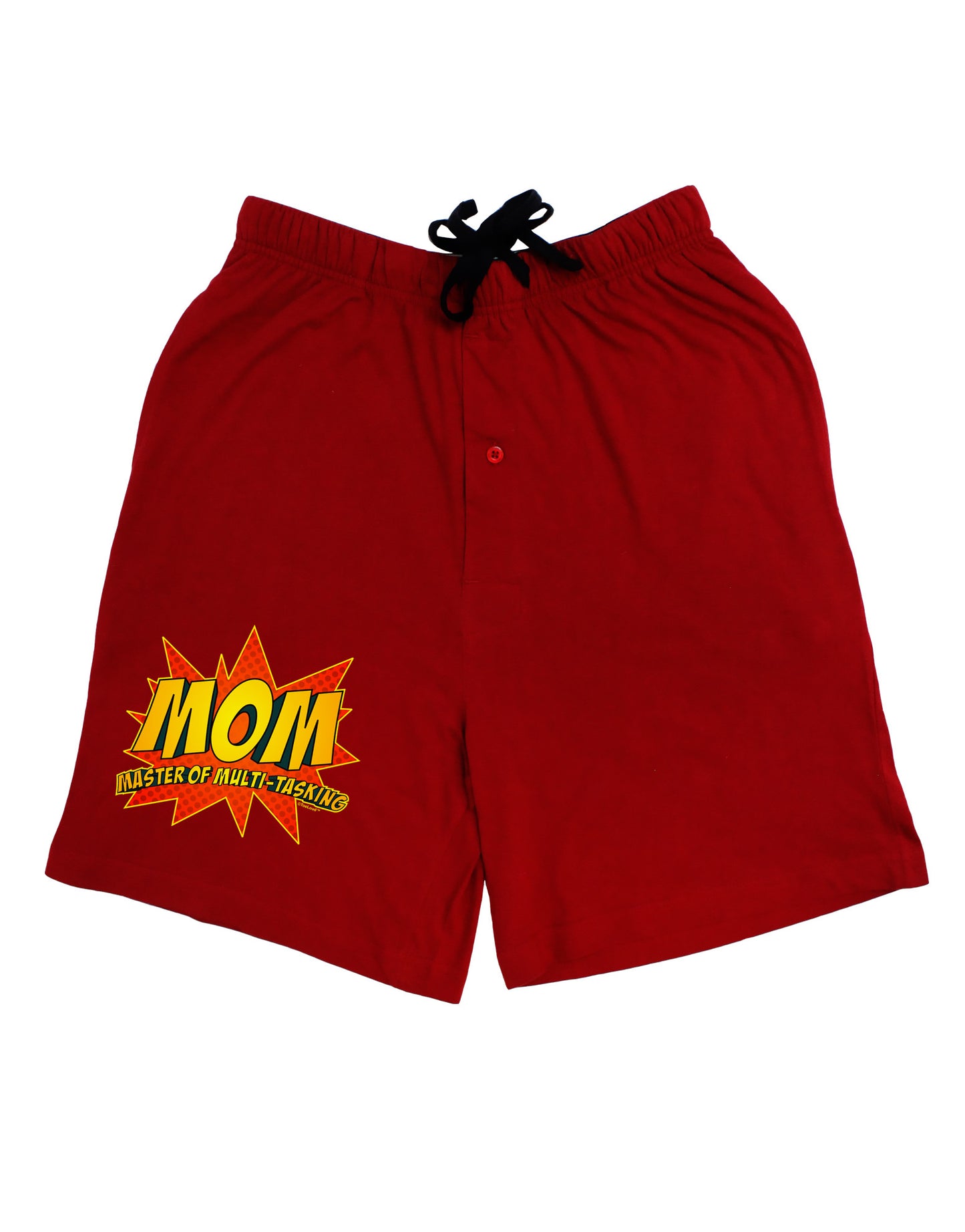 Mom Master Of Multi-tasking Adult Lounge Shorts-Lounge Shorts-TooLoud-Red-Small-Davson Sales